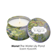 Hyacinth Art Candle